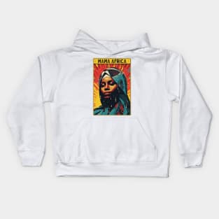 Miriam Makeba - Mama Africa Kids Hoodie